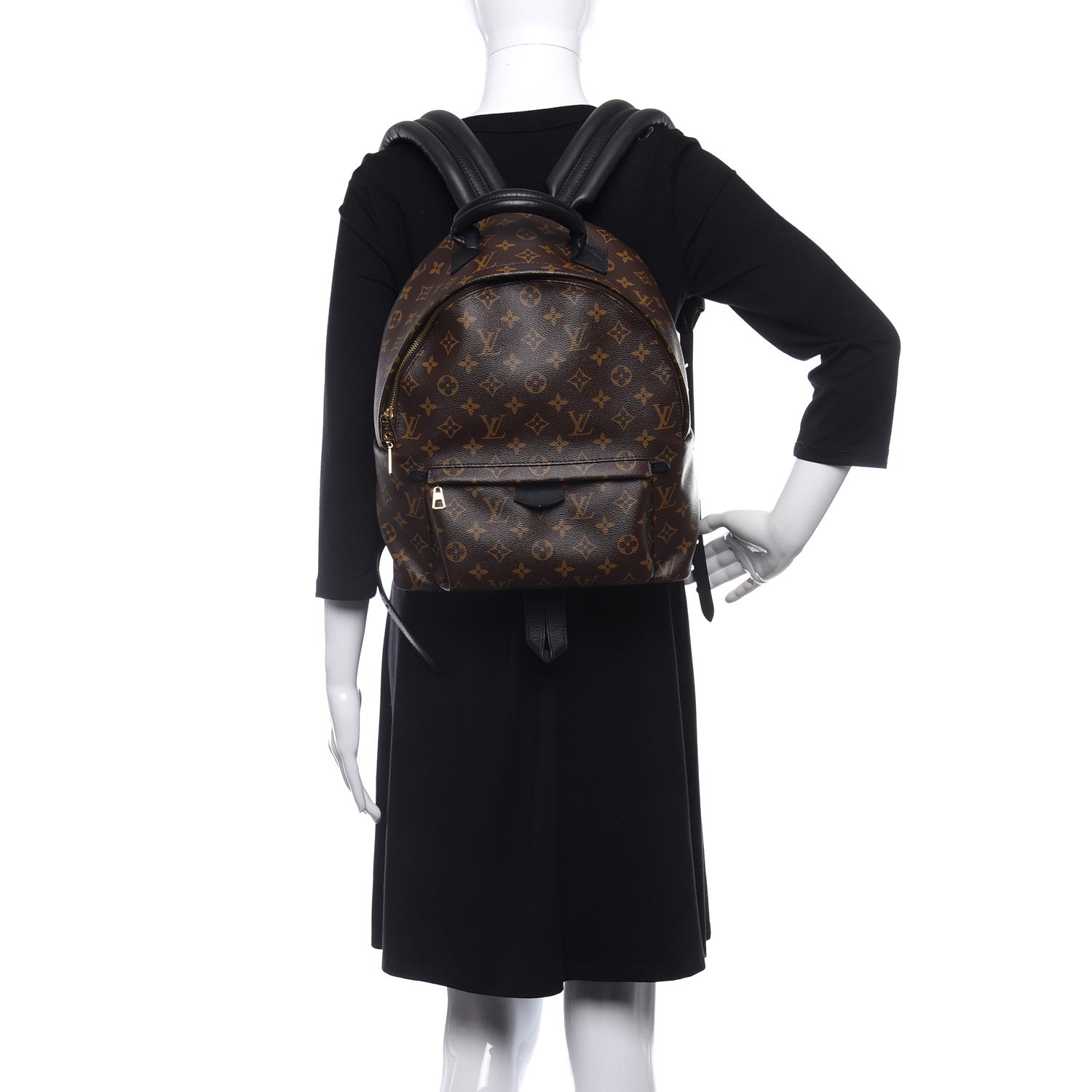 Louis Vuitton Monogram Palm Springs Backpack MM 2 of 10