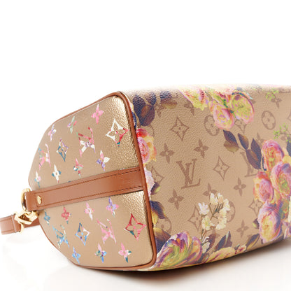 Louis Vuitton Metallic Monogram LV Garden Speedy Bandouliere 25 Gold 11 of 12