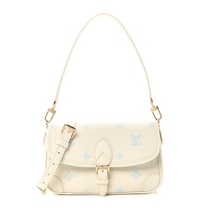 Louis Vuitton Empreinte Monogram Sweet Escape Diane Milky White Blue 1 of 10
