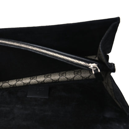 Gucci GG Supreme Monogram Small Dionysus Shoulder Bag Black 5 of 10