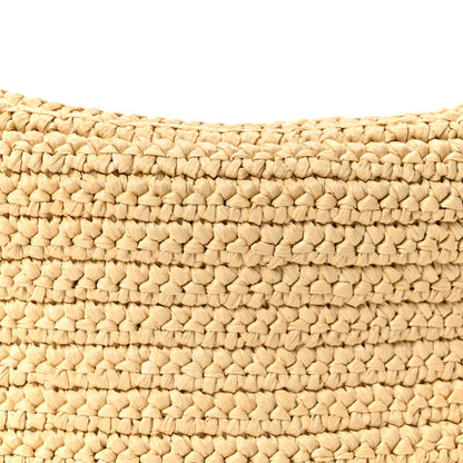 Bottega Veneta Raffia Woven Nappa Intrecciato Mini Wallace Natural Fondant 8 of 10