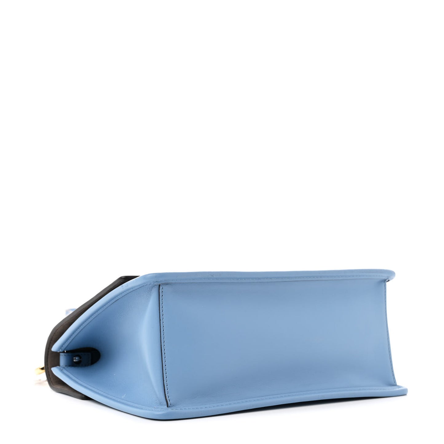 Vitello Century Opaco F is Fendi Kan I Shoulder Bag Ceruleo
