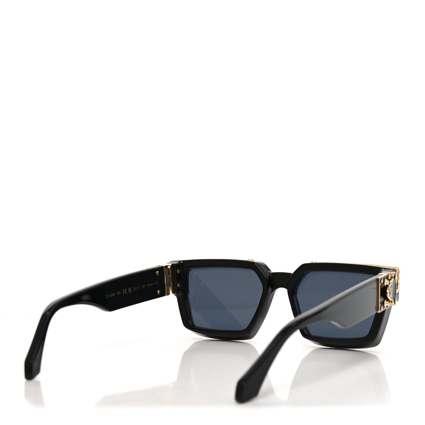 Acetate 1.1 Millionaires Sunglasses Z1165W Black