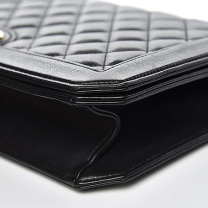 Chanel Lambskin Quilted Flap Bag Black 9 of 13