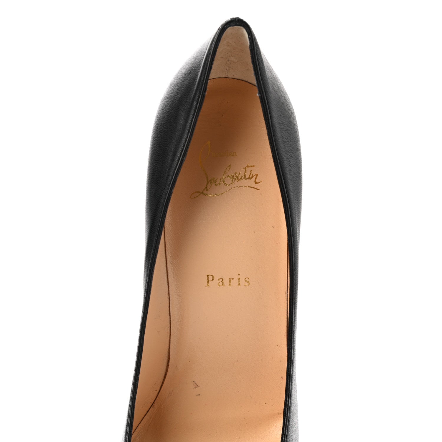 Christian Louboutin Shiny Nappa Kate 100 Pumps 40.5 Black 7 of 10