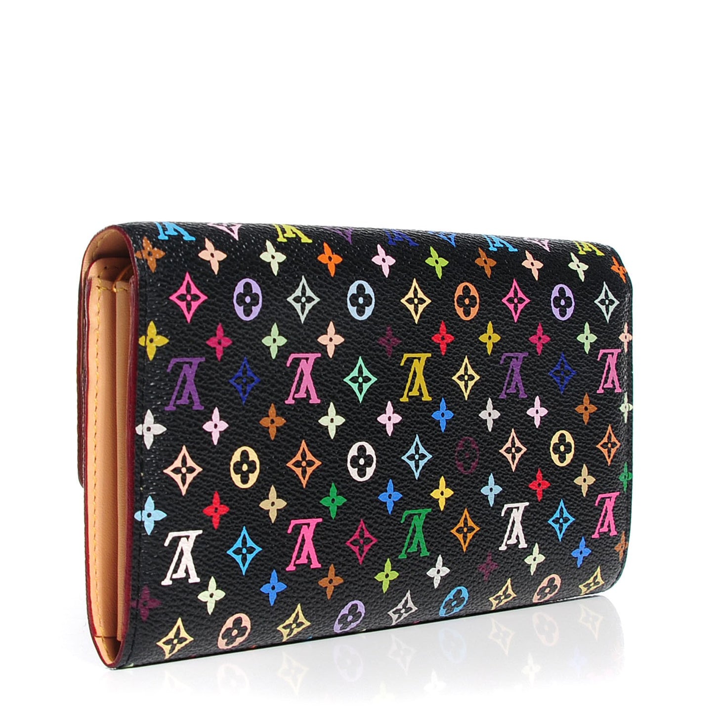 Monogram Multicolor Sarah Wallet Black