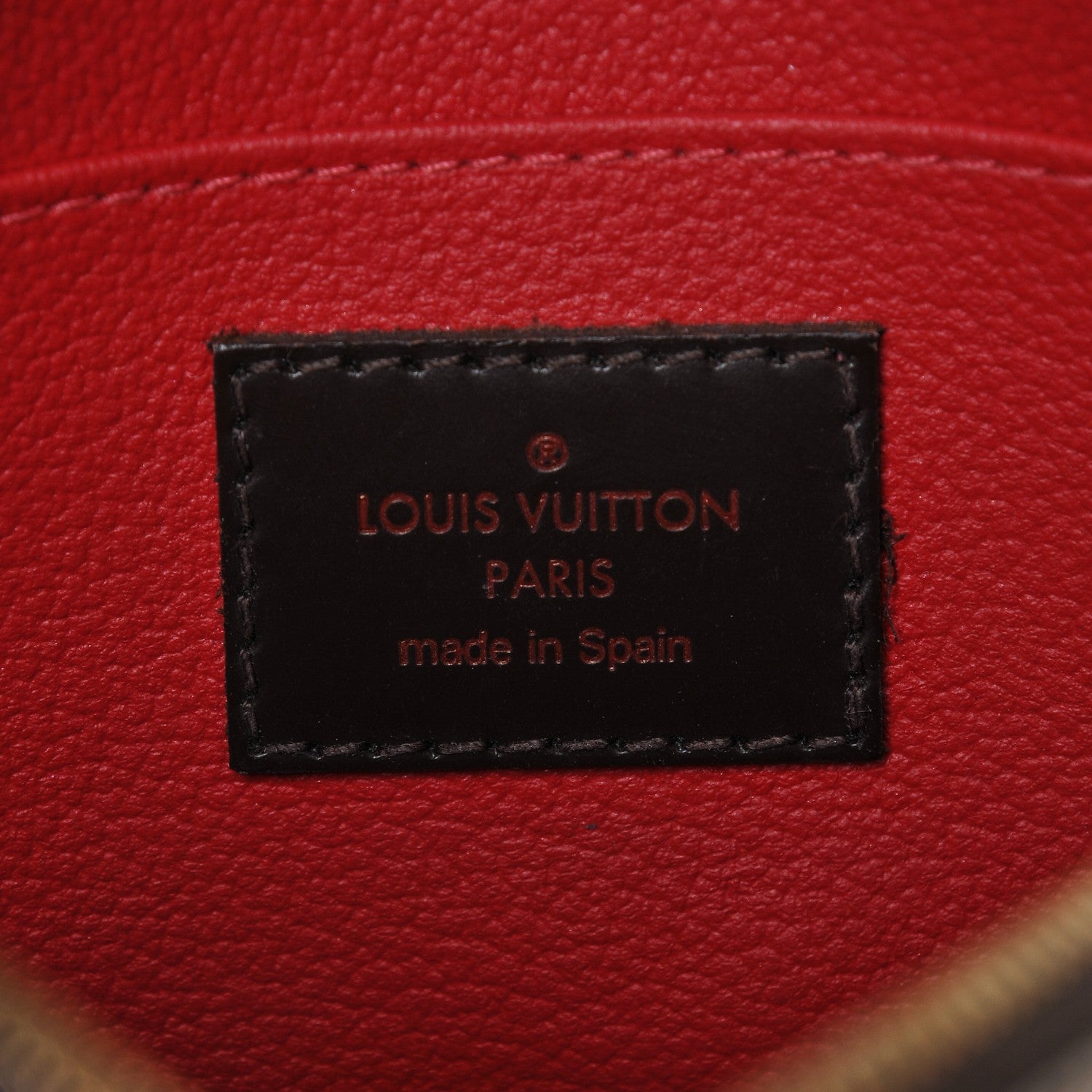 Louis Vuitton Damier Ebene Cosmetic Pouch 6 of 6