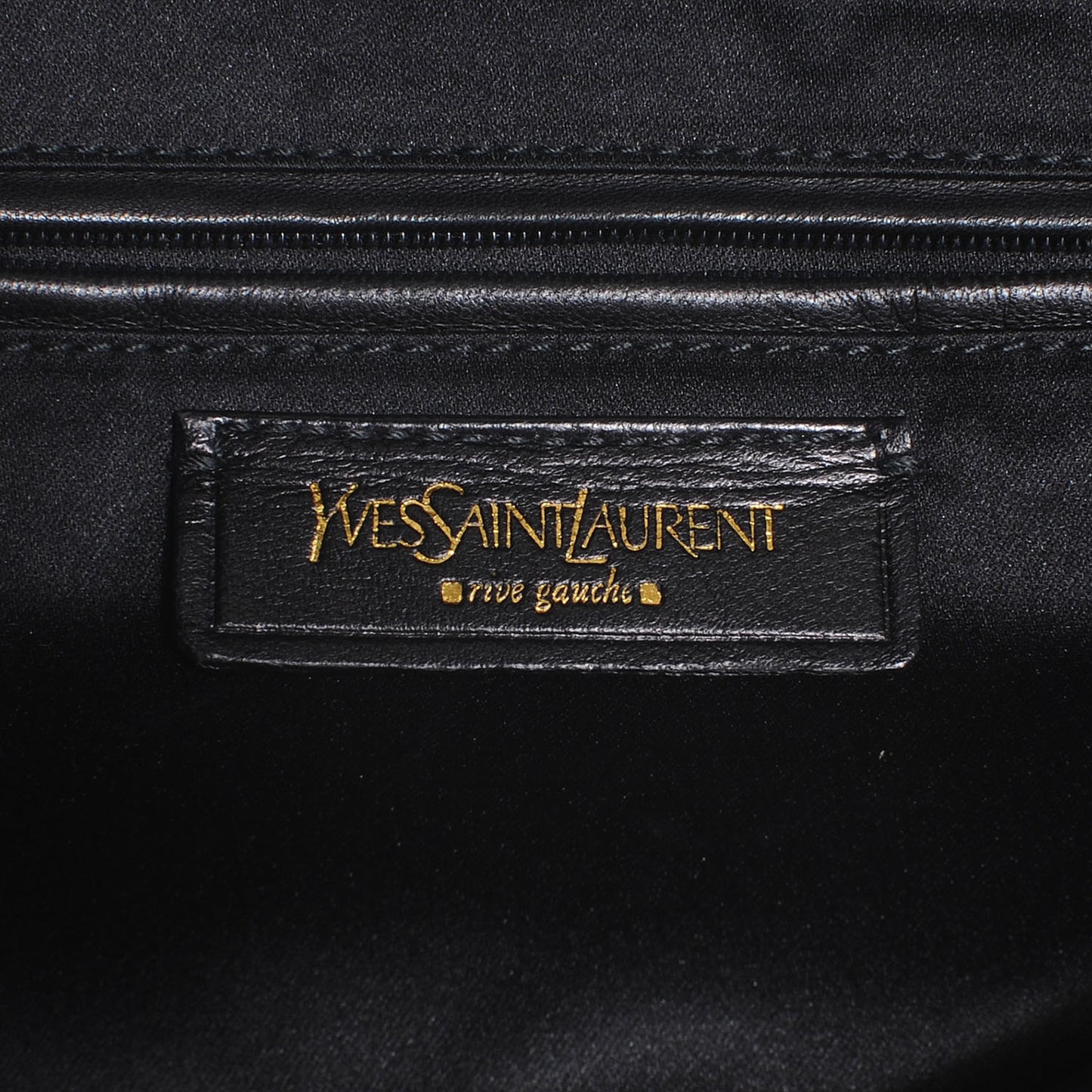 Leather Small Downtown Metallic Navy
