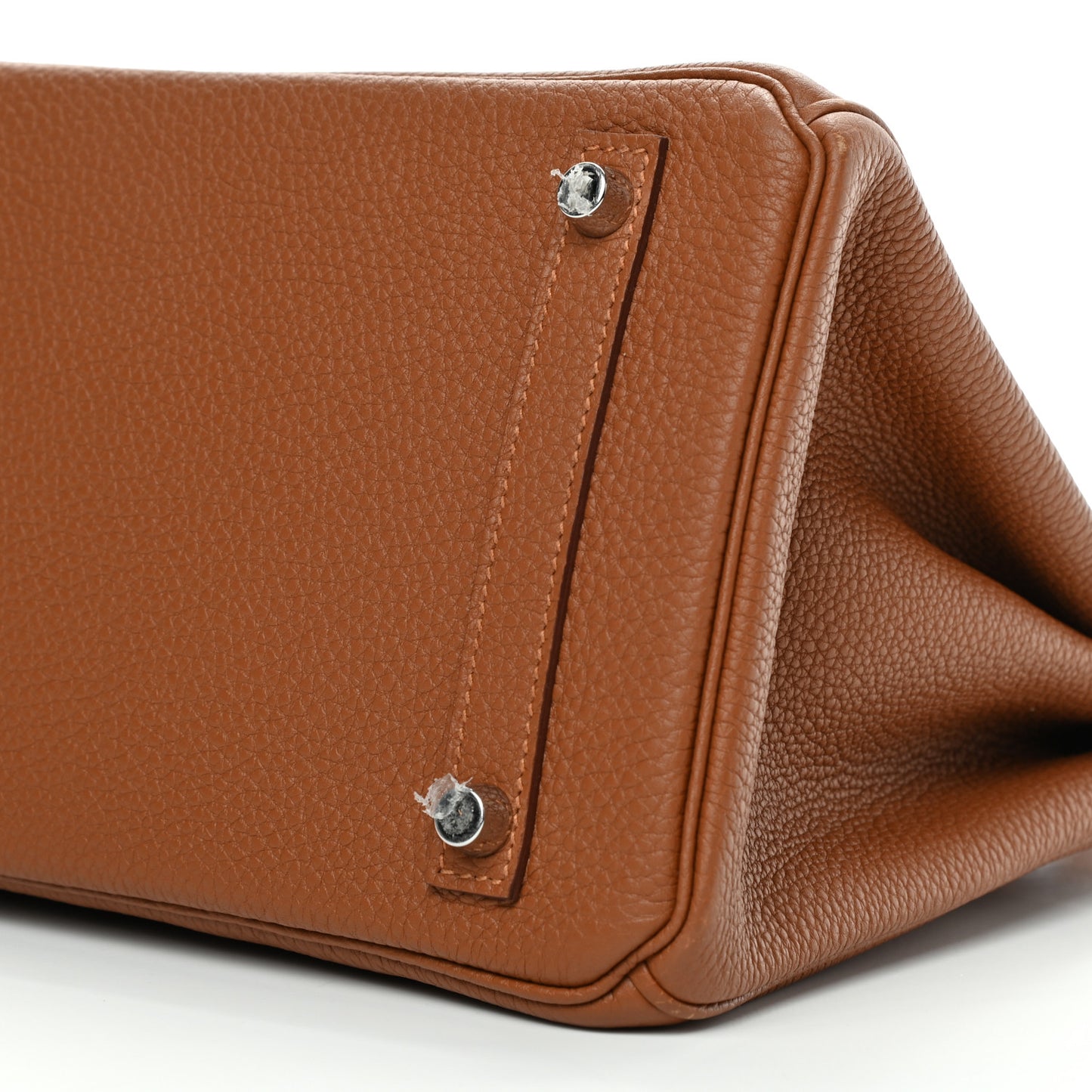 Togo Swift Officier Birkin 30 Gold Ambre
