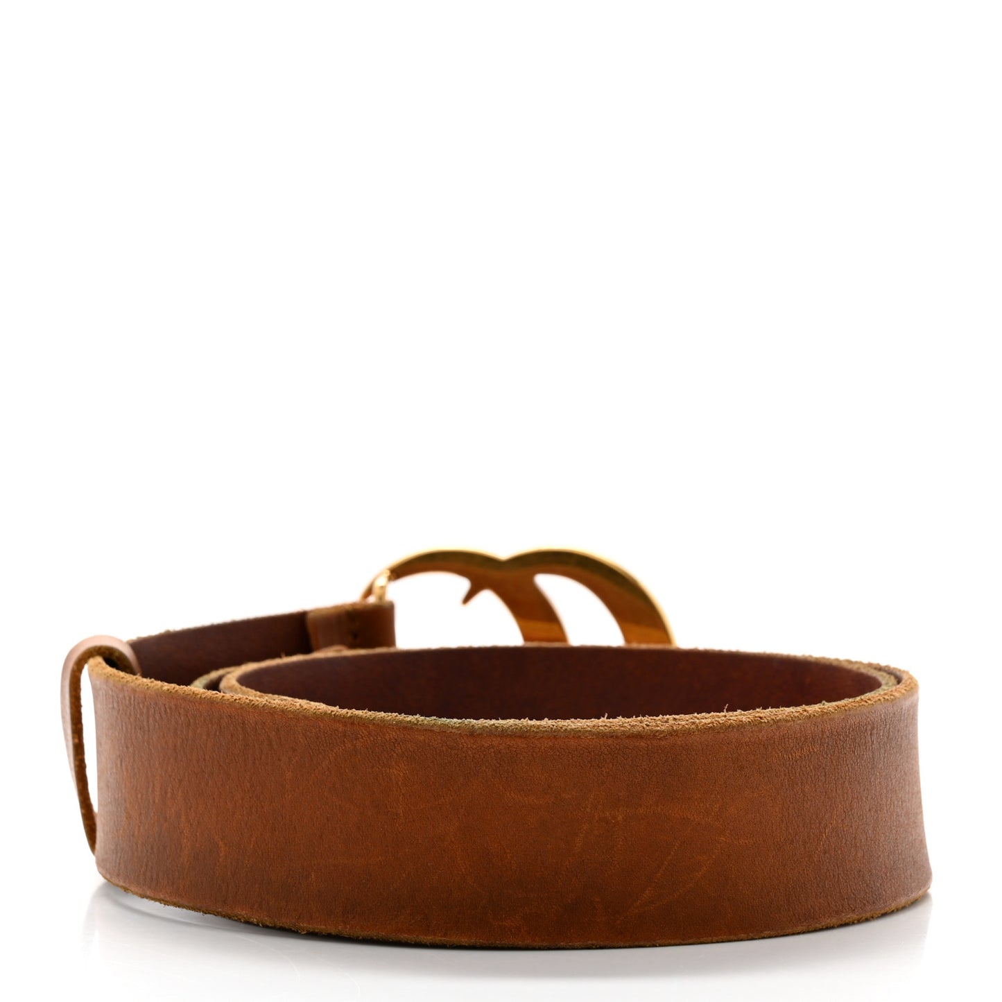 Faded Calfskin Double G 40mm Belt 85 34 Cuir