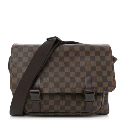 Louis Vuitton Damier Ebene Melville Messenger Bag 1 of 10
