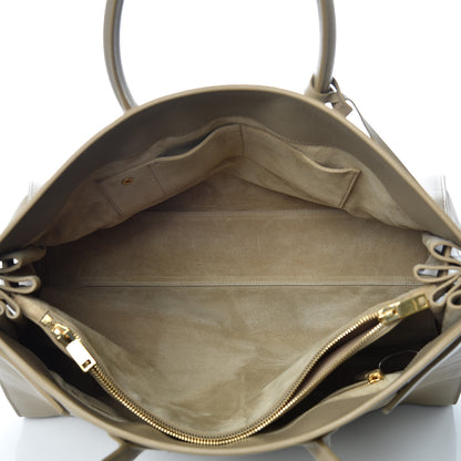Saint Laurent Calfskin Large Sac De Jour Carryall Beige 6 of 12