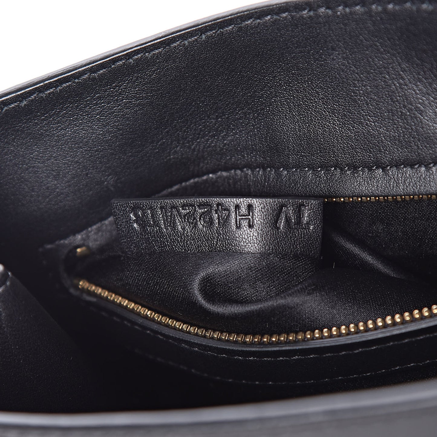 Vitello Glam Lock Rockstud Messenger Bag Black