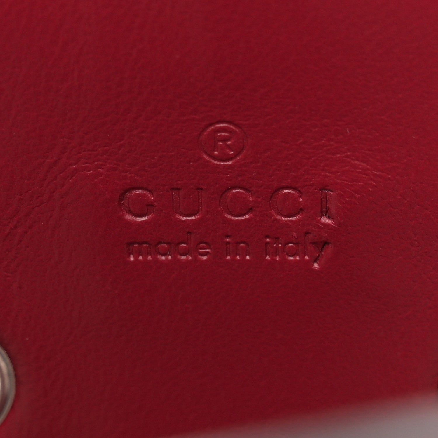Gucci Calfskin Ha Ha Ha Jackie 1961 Eyelet Hobo Cherry Red 6 of 10