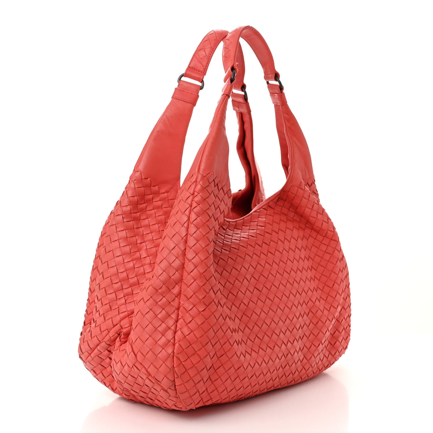 Bottega Veneta Nappa Intrecciato Large Campana Hobo Corniola 3 of 11