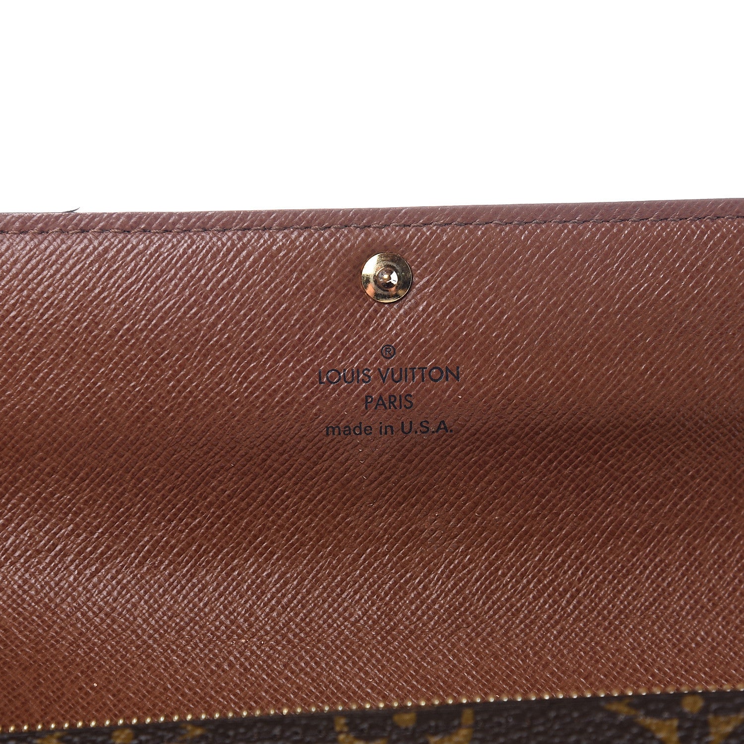 Louis Vuitton Monogram Sarah Wallet 5 of 10