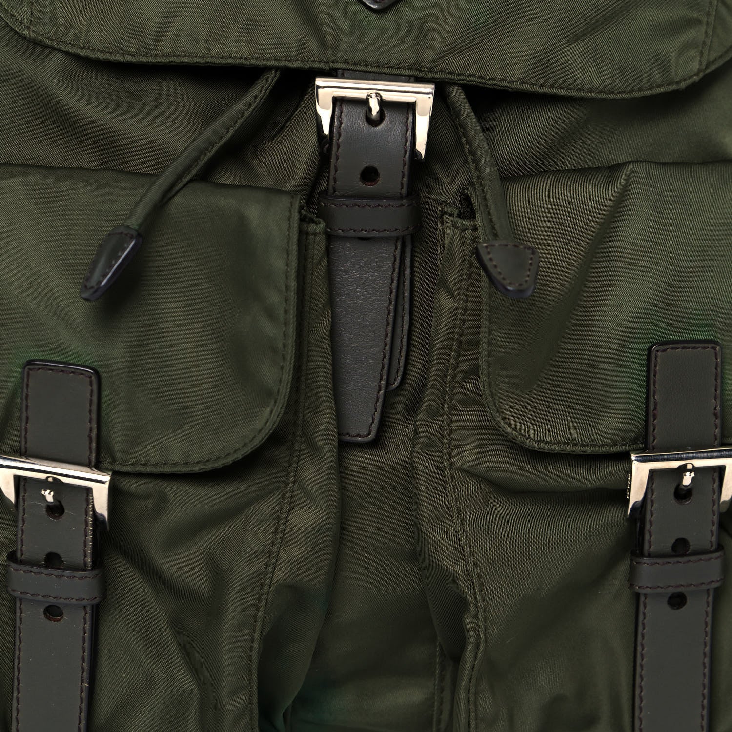 Prada Nylon Vela Large Backpack Ebano 7 of 14