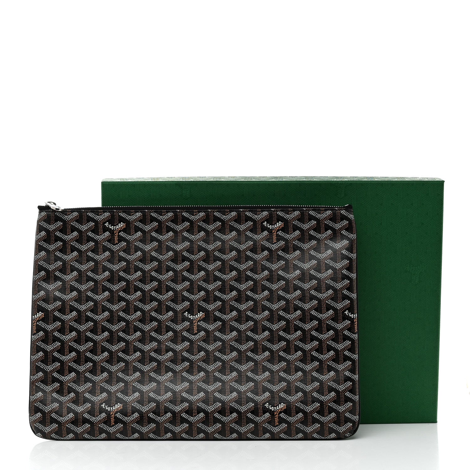 Goyard Goyardine Senat Pochette GM Black 7 of 7