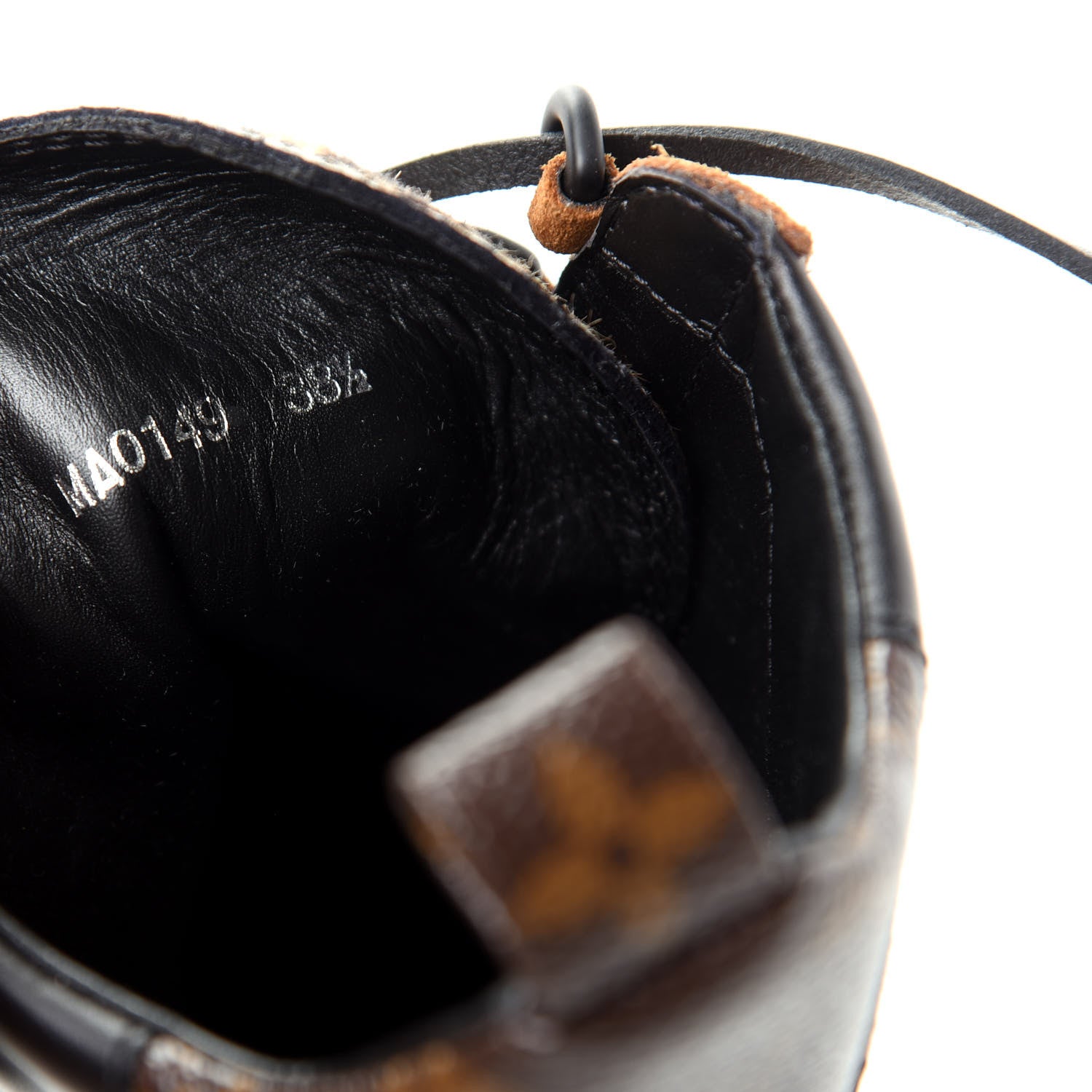 Louis Vuitton Suede Calfskin Monogram Laureate Platform Desert Boots 38.5 Cognac 10 of 10