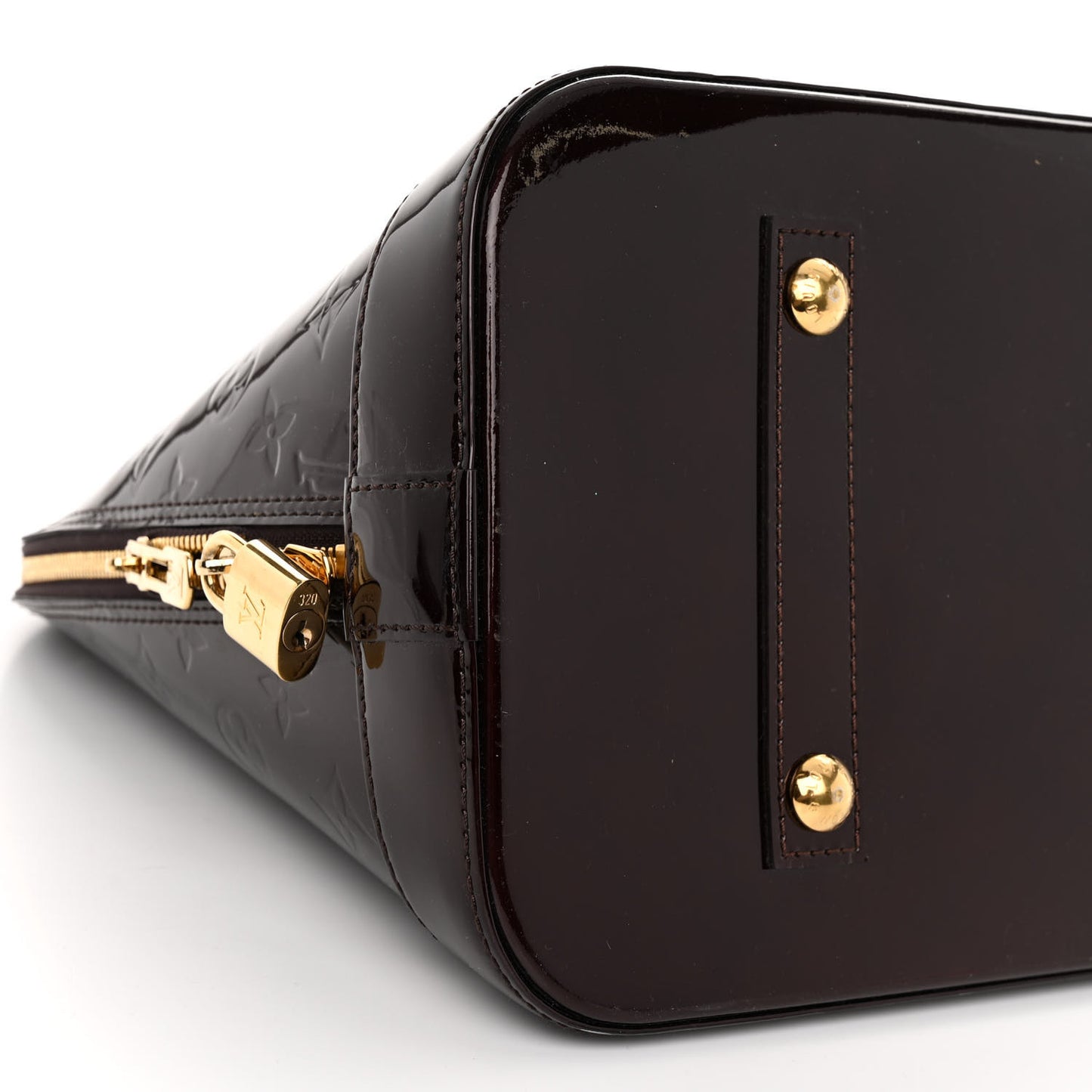 LOUIS VUITTON Vernis Alma GM Amarante