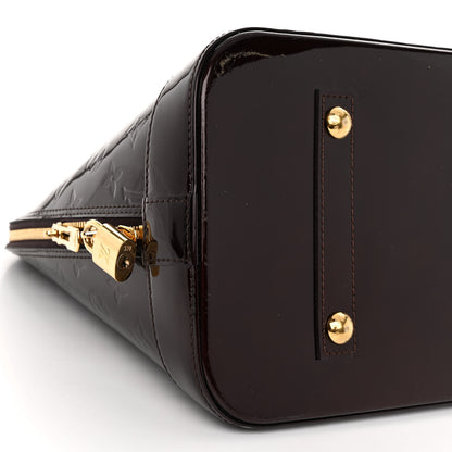 Louis Vuitton LOUIS VUITTON Vernis Alma GM Amarante 7 of 9