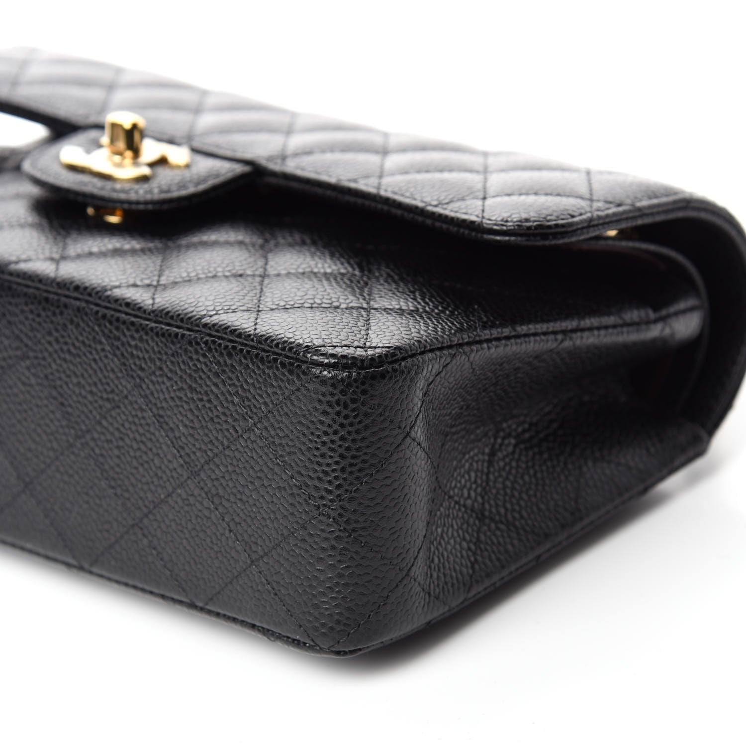 Chanel Caviar Quilted Small Double Flap Black 7 of 11