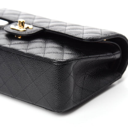 Chanel Caviar Quilted Small Double Flap Black 7 of 11