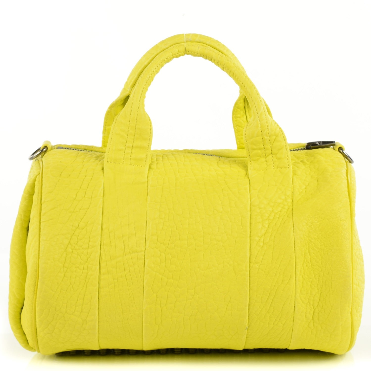Alexander Wang Pebbled Lambskin Rocco Acid Black Nickel Hardware 1 of 9