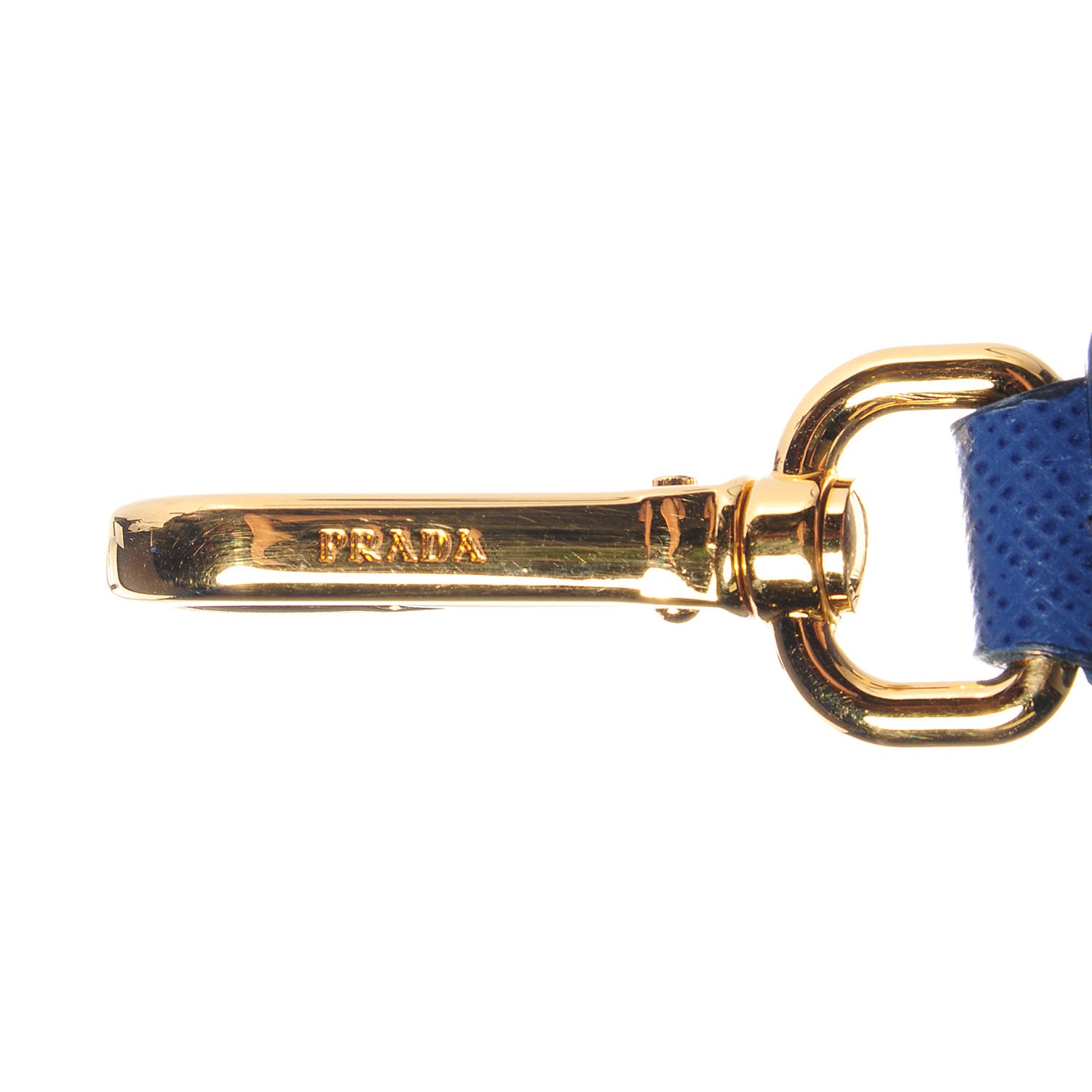 Prada Saffiano Lux Medium Double Zip Tote Bluette 12 of 13