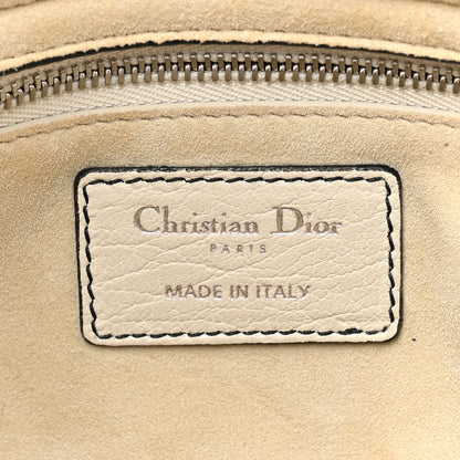 Christian Dior Canyon Grained Lambskin Large Lady Dior Off White 5 of 12