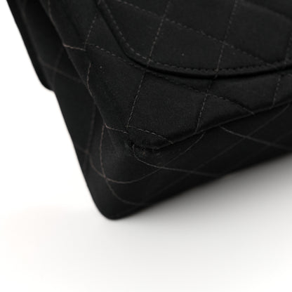 Chanel Satin Quilted Mini Square Flap Black 14 of 16
