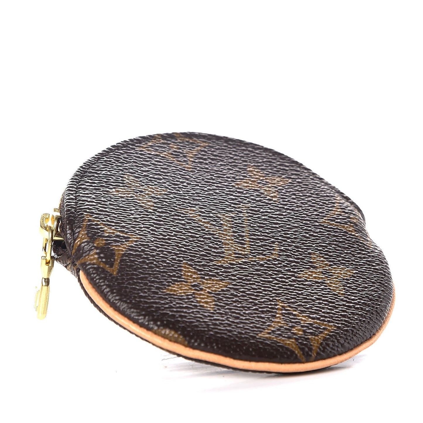 Monogram Round Coin Purse