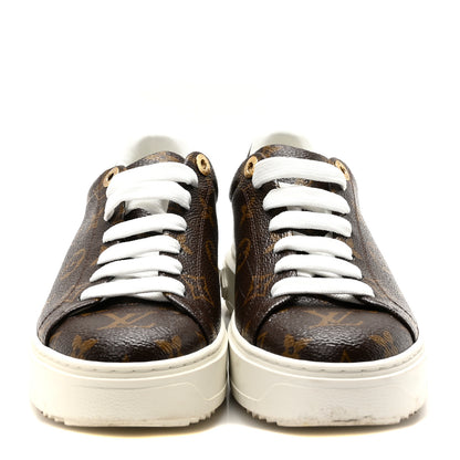 Louis Vuitton Monogram Time Out Sneakers 37 3 of 9