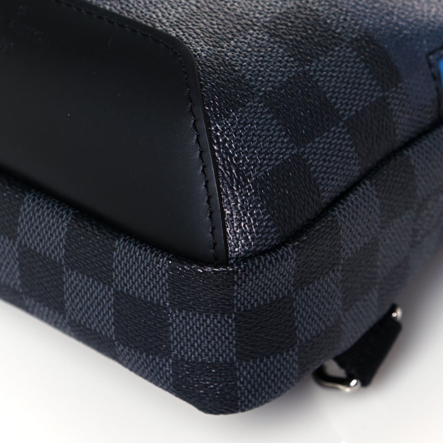 Damier Graphite Giant Avenue Sling Backpack Blue