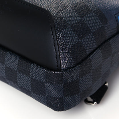 Louis Vuitton Damier Graphite Giant Avenue Sling Backpack Blue 9 of 12