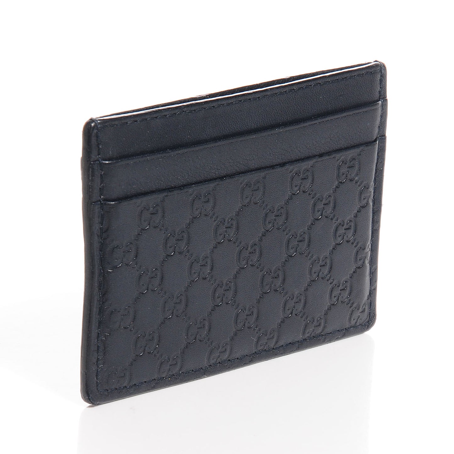 Microguccissima Card Holder Navy