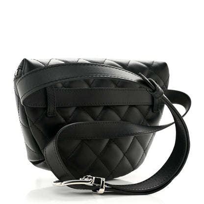 Chanel Calfskin Quilted Waist Belt Bag Black 3 of 11