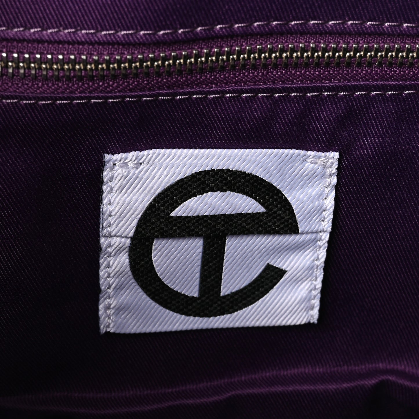 Vegan Leather Medium Shopping Bag Eggplant