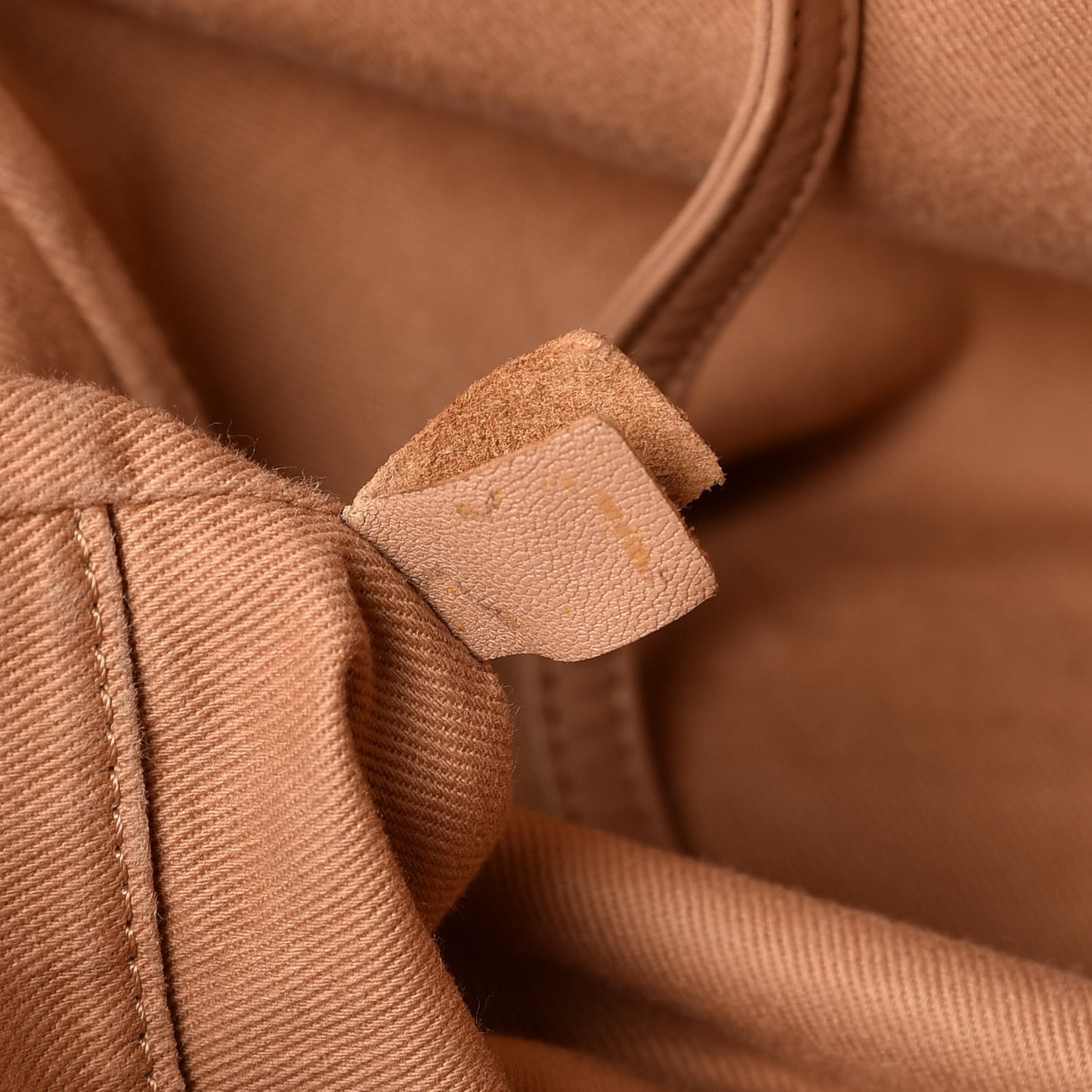 Canvas Large Deauville Tote Beige
