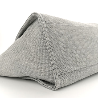 Chanel Canvas Medium Deauville Tote Grey 9 of 11