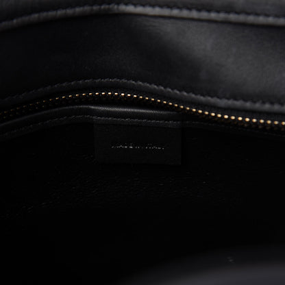 Celine Smooth Calfskin Nano Luggage Black 9 of 9