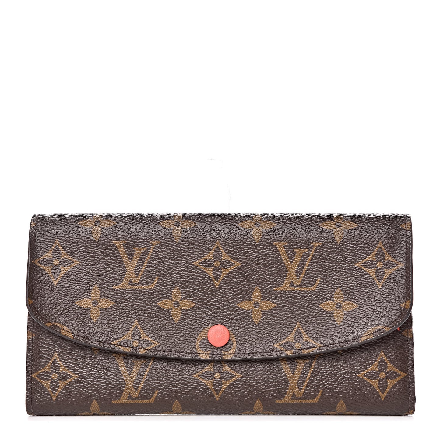 Monogram Emilie Wallet Poppy