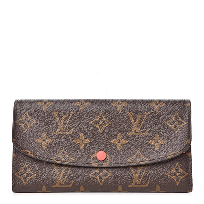 Louis Vuitton Monogram Emilie Wallet Poppy 1 of 8