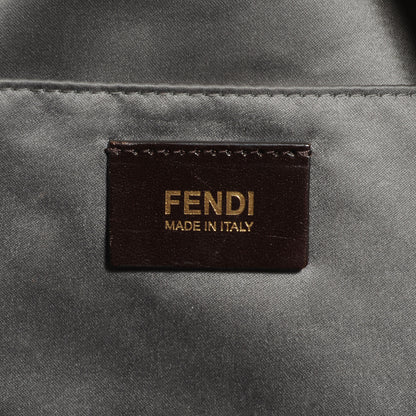 Fendi Vitello Savana Forever Crossbody Grigio Tartaruga Natural 6 of 8