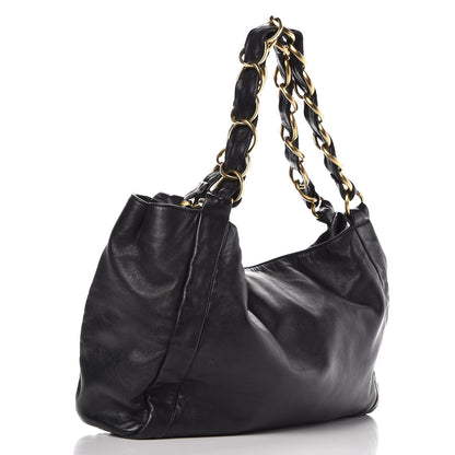Chanel Lambskin Small Olsen Shoulder Bag Black 3 of 10