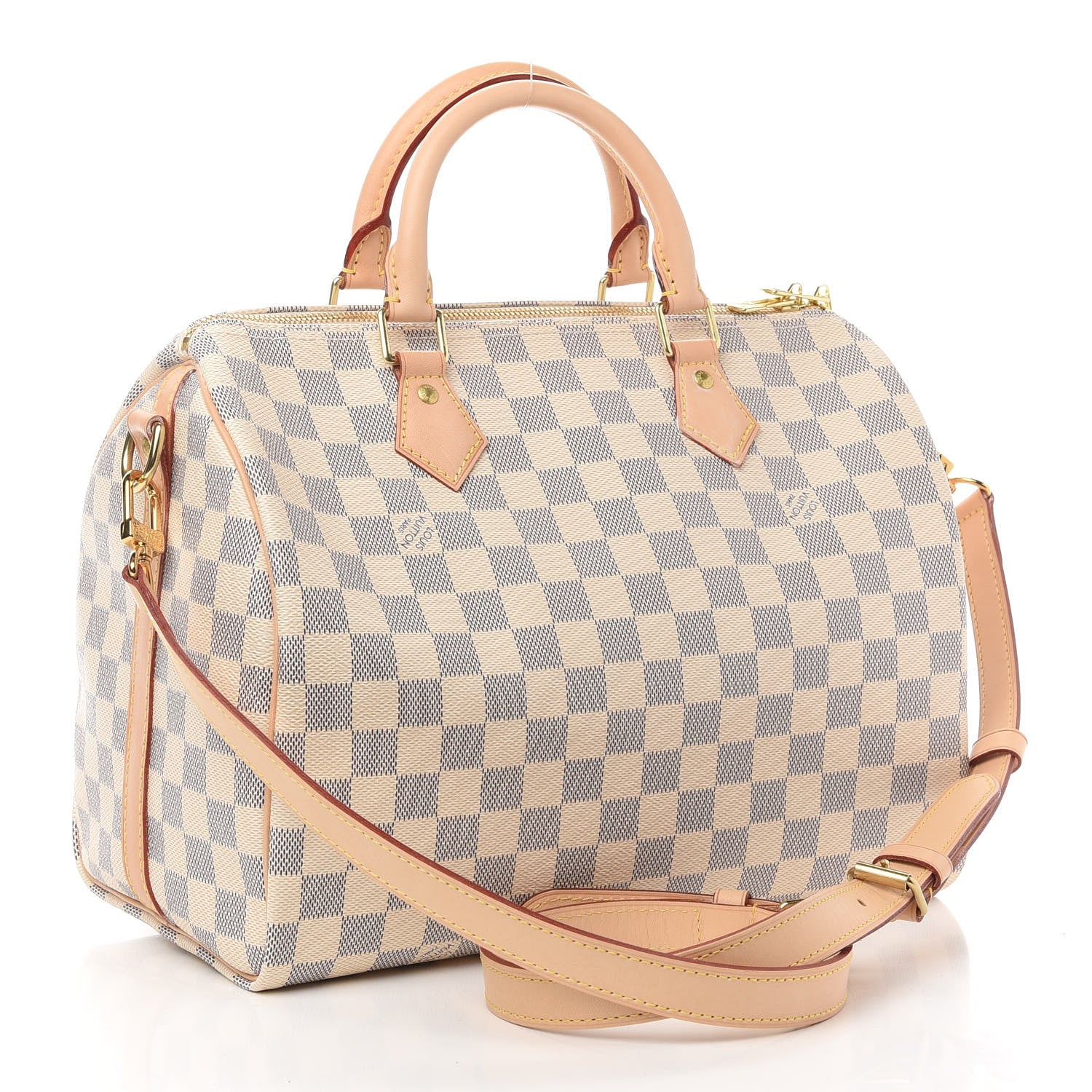 Louis Vuitton Damier Azur Speedy Bandouliere 30 3 of 11