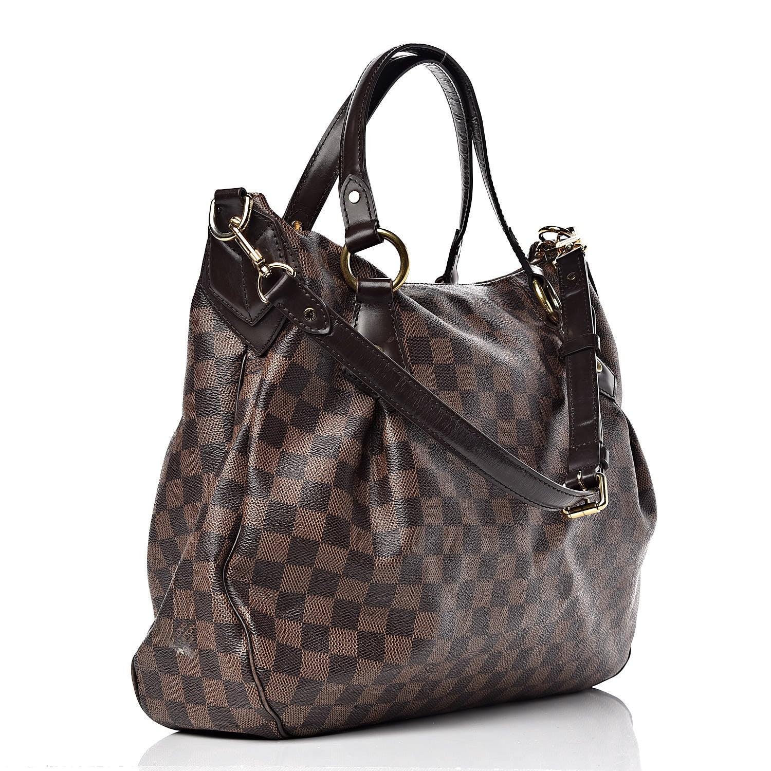 Louis Vuitton Damier Ebene Evora MM 3 of 10