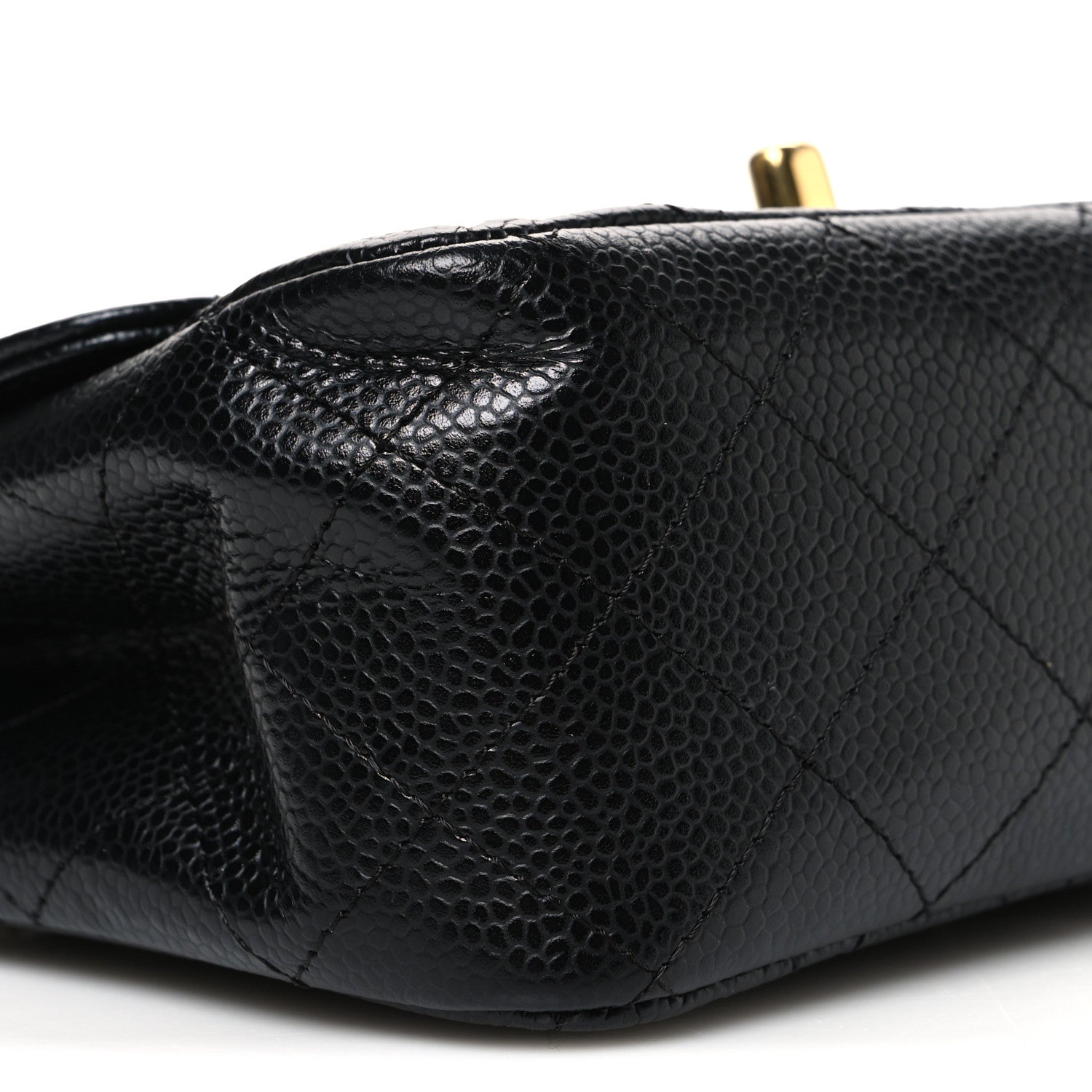 Chanel Caviar Quilted Mini Square Flap Black 8 of 11