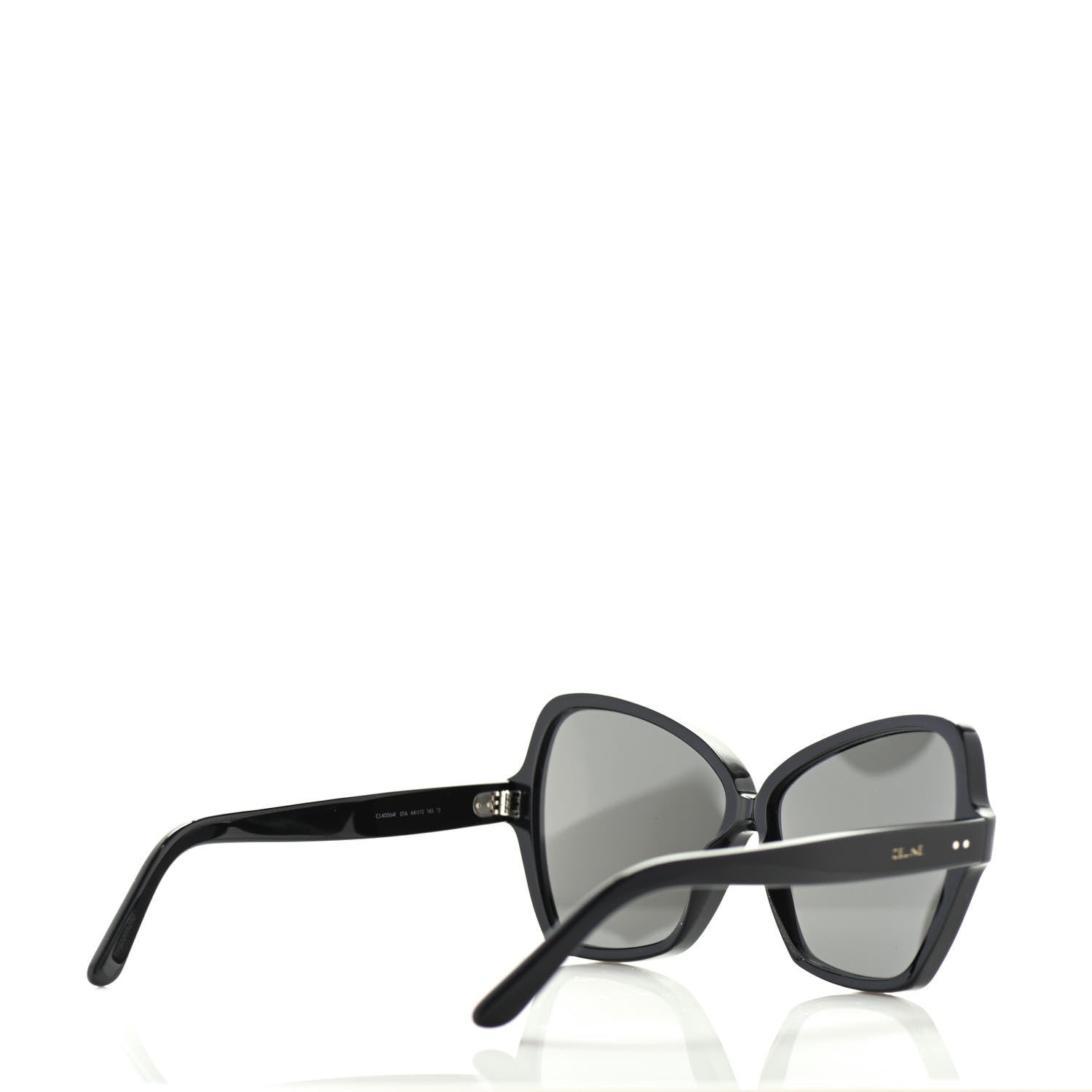 Celine Acetate Butterfly Sunglasses CL40064I Black 4 of 7