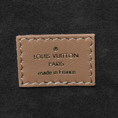 Louis Vuitton Lambskin Embossed Monogram Coussin MM Taupe 6 of 8